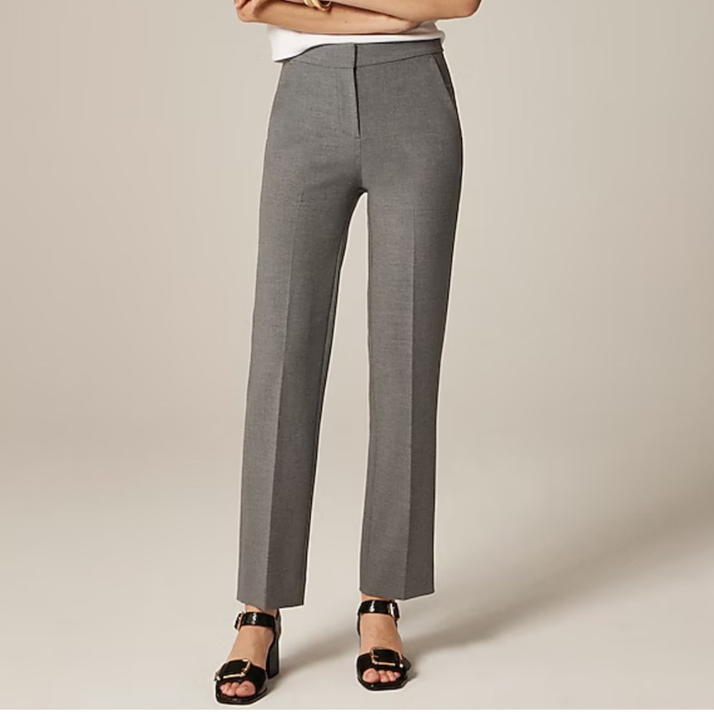 J Crew Kate Pant Grey
